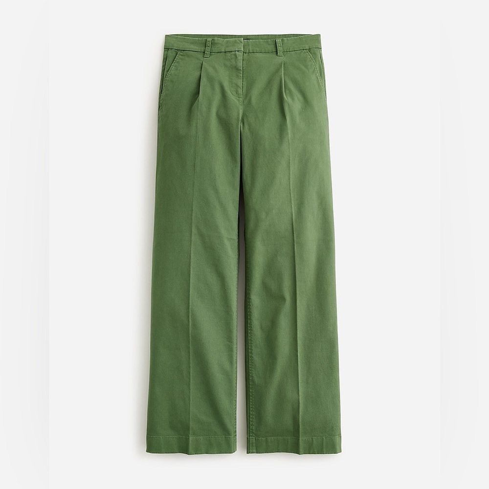 NEW / jcrew Tall pleated capeside chino pant